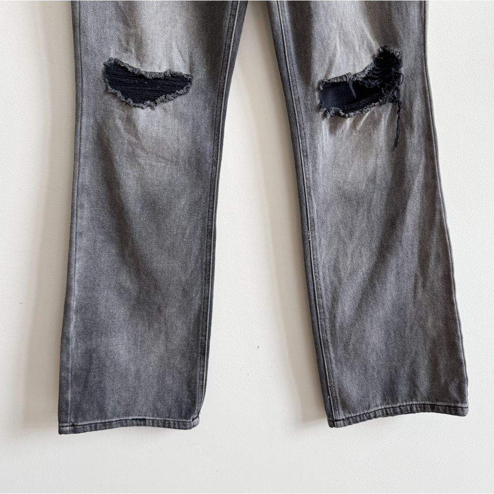 AFRM • Oden Jean in Shadow Grey Wash - Picture 7 of 13